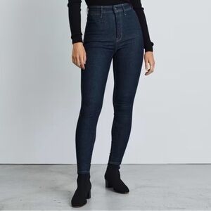 Everlane The Way High Skinny Jean in Dark Blue Wash SZ 28 6